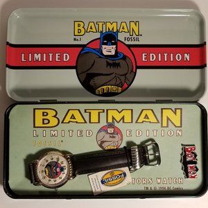 Fossil Batman Watch #1 of 3 Ltd Ed 1994